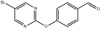 4-((5-브로모피리미딘-2-일)옥시)벤즈알데히드 구조식 이미지
