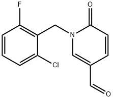 1-(2-chloro-6-fluorobenzyl)-6-oxo-1,6-dihydro-3-pyridinecarbaldehyde Structure