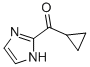 메탄온,사이클로프로필-1H-이미다졸-2-일- 구조식 이미지