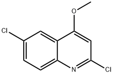 2,6-DICHLORO-4-METHOXYQUINOLINE Structure