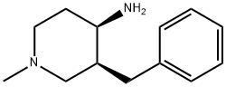 (3S,4R)-3-BENZYL-1-METHYLPIPERIDIN-4-AMINE Structure