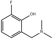 Phenol,  2-[(dimethylamino)methyl]-6-fluoro- Structure