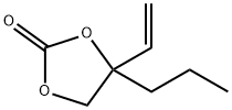 1,3-Dioxolan-2-one,  4-ethenyl-4-propyl- Structure