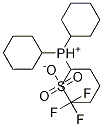 Tricyclohexylphosphonium trifluoromethanesulfonate, 99% Stabiphos Structure