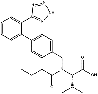 Valsartan n-Propyl Structure