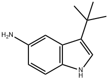 3-tert-butyl-1H-indol-5-amine Structure