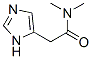 1H-이미다졸-5-아세트아미드,N,N-디메틸- 구조식 이미지