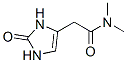 1H-이미다졸-4-아세트아미드,2,3-디하이드로-N,N-디메틸-2-옥소- 구조식 이미지