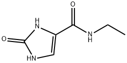 1H-Imidazole-4-carboxamide,  N-ethyl-2,3-dihydro-2-oxo- Structure