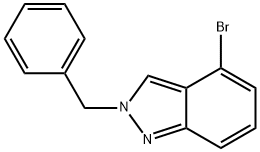 2-benzyl-4-bromoindazole Structure