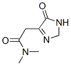 1H-Imidazole-4-acetamide,  2,5-dihydro-N,N-dimethyl-5-oxo- Structure