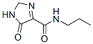 1H-이미다졸-4-카르복스아미드,2,5-디히드로-5-옥소-N-프로필- 구조식 이미지