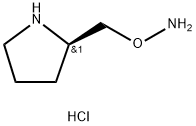 (R)-O-(pyrrolidin-2-ylmethyl)hydroxylamine Structure