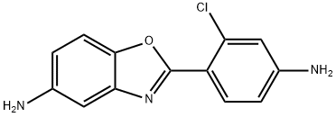 2-(4-AMINO-2-CHLOROPHENYL)-1,3-BENZOXAZOL-5-AMINE Structure
