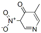 4(3H)-Pyridinone,  5-methyl-3-nitro- Structure