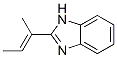 1H-Benzimidazole,  2-(1-methyl-1-propen-1-yl)- 구조식 이미지