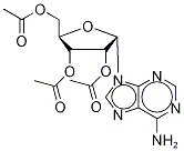 2,3,5-트리-O-아세틸α-아데노신 구조식 이미지