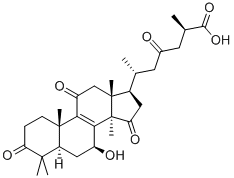 GANODERIC ACID C1 Structure