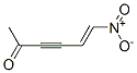 5-Hexen-3-yn-2-one, 6-nitro-, (E)- (9CI) Structure