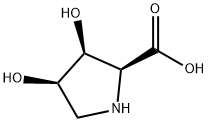 L-프롤린,3,4-디하이드록시-,(3S,4R)-(9CI) 구조식 이미지