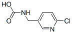 Carbamic  acid,  N-[(6-chloro-3-pyridinyl)methyl]- Structure