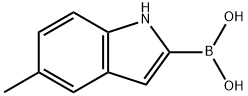 5-METHYL-1H-INDOLE-2-BORONIC ACID Structure