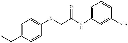 N-(3-Aminophenyl)-2-(4-ethylphenoxy)acetamide Structure