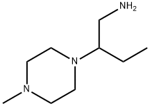 2-(4-METHYL-1-PIPERAZINYL)-1-BUTANAMINE Structure