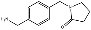 1-[4-(aminomethyl)benzyl]pyrrolidin-2-one(SALTDATA: FREE) Structure