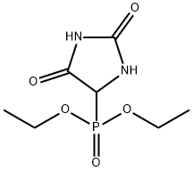 DIETHYL 5-HYDANTOYLPHOSPHONATE Structure