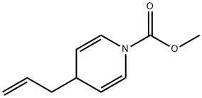 1(4H)-피리딘카르복실산,4-(2-프로페닐)-,메틸에스테르(9CI) 구조식 이미지