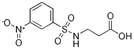 3-[(3-Nitrobenzene)sulfonaMido]propanoic acid Structure