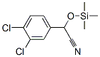 (3,4-Dichloro-phenyl)-trimethylsilanyloxy-acetonitrile Structure