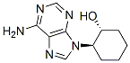 Adenine, 9-(2-hydroxycyclohexyl)-, trans- Structure