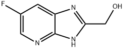 3H-Imidazo[4,5-b]pyridine-2-methanol,  6-fluoro- Structure