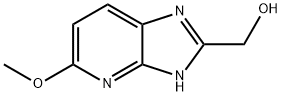 3H-이미다조[4,5-b]피리딘-2-메탄올,5-메톡시- 구조식 이미지