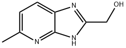 3H-Imidazo[4,5-b]pyridine-2-methanol,  5-methyl- Structure