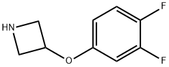 3-(3,4-difluorophenoxy)azetidine Structure