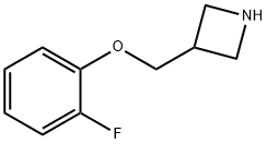 3-(2-Fluoro-phenoxymethyl)-azetidine Structure