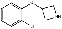 3-(2-Chloro-phenoxy)-azetidine Structure