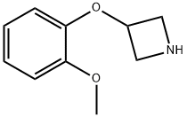 3-(2-Methoxy-phenoxy)-azetidine Structure