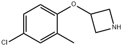 3-(4-Chloro-2-methyl-phenoxy)-azetidine Structure