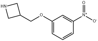 3-(3-Nitro-phenoxymethyl)-azetidine Structure