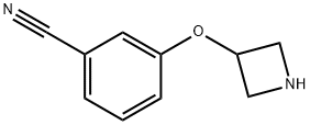 3-(Azetidin-3-yloxy)-benzonitrile Structure