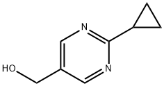 (2-cyclopropylpyrimidin-5-yl)methanol Structure