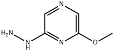 2-Hydrazinyl-6-methoxypyrazine Structure