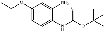 (2-AMINO-4-ETHOXY-PHENYL)-CARBAMIC ACID TERT-BUTYL ESTER Structure