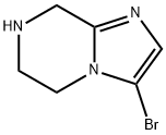 3-BROMO-5,6,7,8-TETRAHYDROIMIDAZO[1,2-A]PYRAZINEHYDROCHLORIDE 구조식 이미지