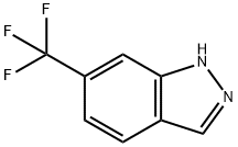 6-(트리플루오로메틸)-1H-인다졸 구조식 이미지