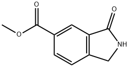 3-OXO-2,3-DIHYDRO-1H-이소인돌-5-카르복실산메틸에스테르 구조식 이미지